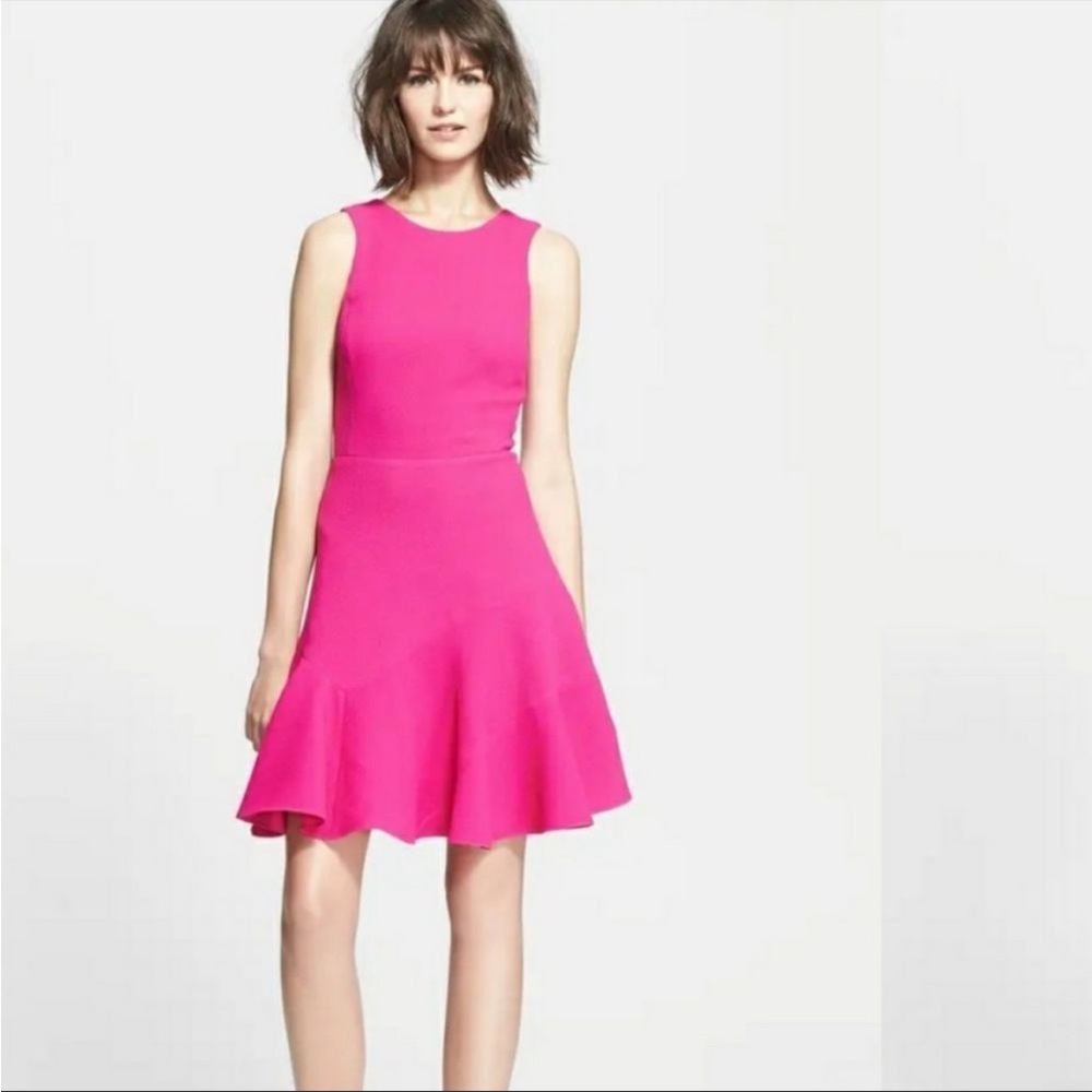 Rebecca Taylor Pink Fuchsia sleeveless dress Sz 6